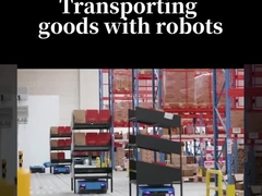 Autonomiczny mobilny robot AMR o pojemności 16AH i maksymalnej prędkości chodzenia 1,2 m/s