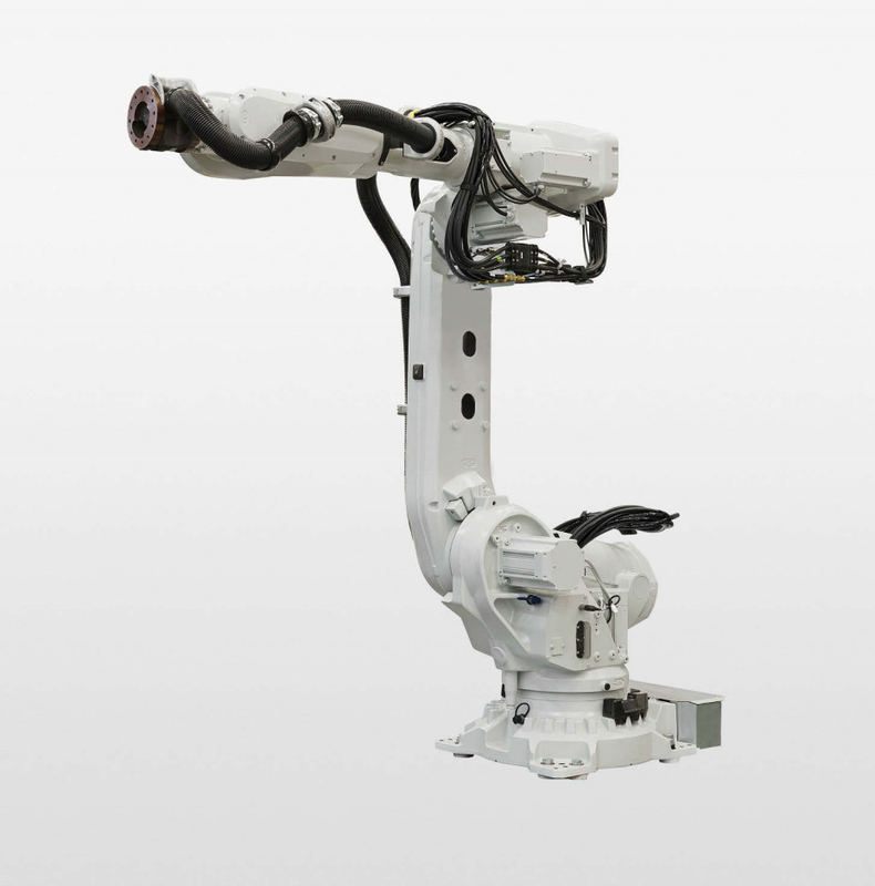 ABB IRB 6700 Małe ramię robota Ładowność 300 kg Chwytanie ciężkich przedmiotów Rozpiętość 2,7 m