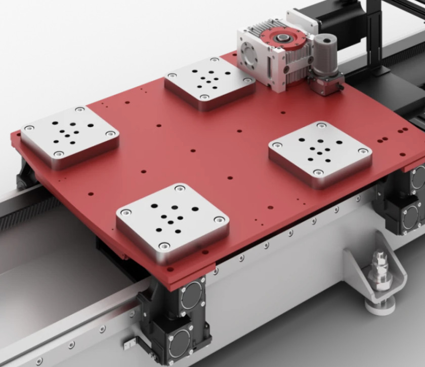 System pozycjonera robota Abb o zwiększonej wysokości lepiej dostosowuje się do podstawy robota linii produkcyjnej