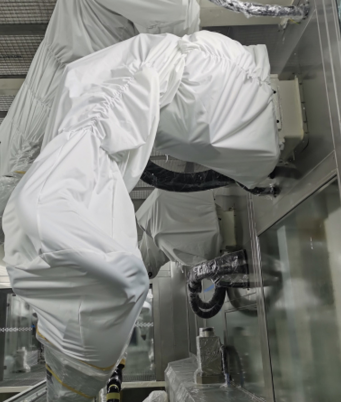 ABB Robot Cover Odzież ochronna Ognioodporna w warsztacie lakierniczym fabryki samochodów