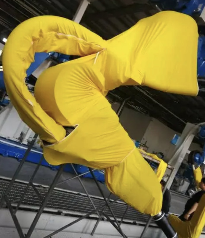 Pokrowce Fanuc Paint Robot wykonane z wysokoelastycznej tkaniny dostosowują się do wydłużonych ruchów CCC