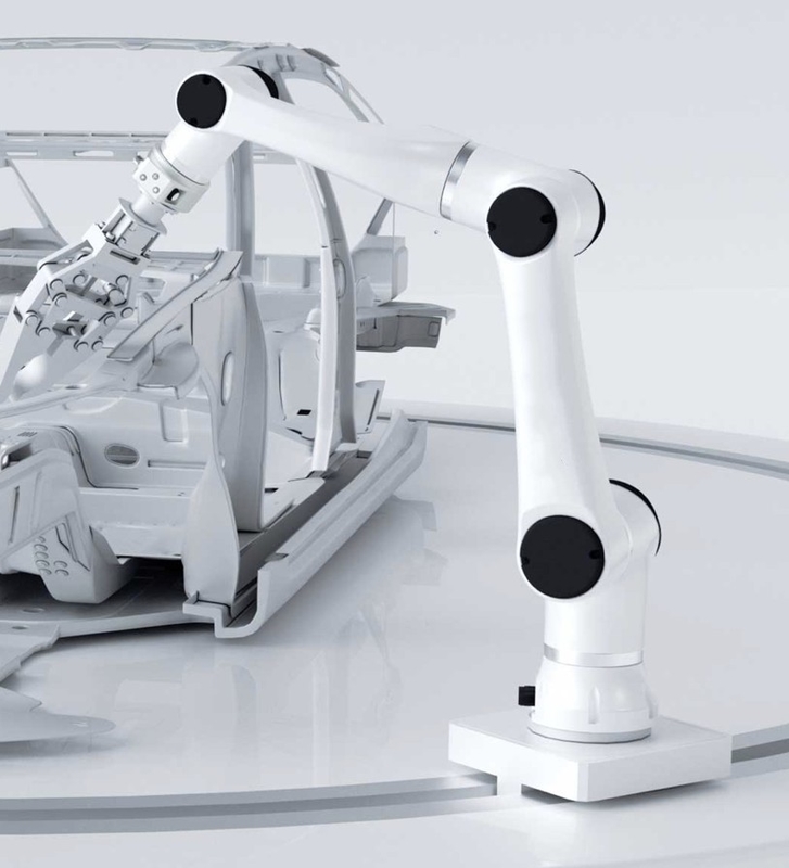 Cobot 6-osiowe współpracujące ramię robota Automatyczne pobieranie i umieszczanie Wkręcanie Spawanie Montaż