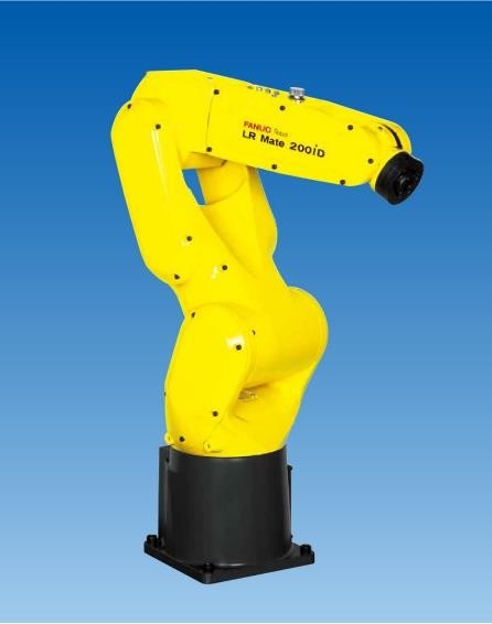 Małe ramię robota Fanuc 6 osi Fanuc LR MATE 200iD/7H Obciążenie 7KG Przedłużenie ramienia 717mm