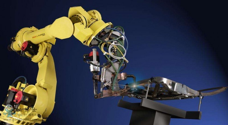 Programowanie ramienia robota Fanuc Długie do instalacji na podwyższeniu Układanie w stos Zgrzewanie punktowe