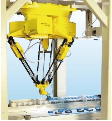 Równoległe ramię robota 4 dof montaż ramienia robota Fanuc Fist Promień 800 mm Obsługa logistyczna