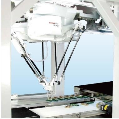 Równoległe ramię robota 4 dof montaż ramienia robota Fanuc Fist Promień 800 mm Obsługa logistyczna