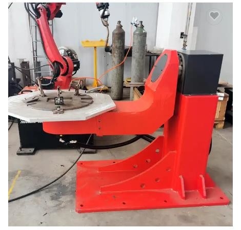 FANUC dwuosiowy pozycjoner robota typu L spawanie łukowe pozycjoner robota 300KG 450mm