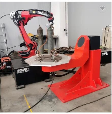 FANUC dwuosiowy pozycjoner robota typu L spawanie łukowe pozycjoner robota 300KG 450mm