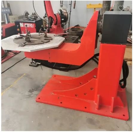FANUC dwuosiowy pozycjoner robota typu L spawanie łukowe pozycjoner robota 300KG 450mm
