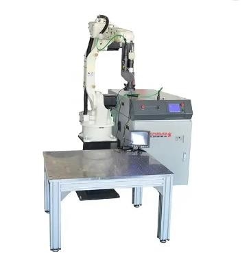 Robot światłowodowy System spawania laserowego Maszyna Ścieżka optyczna Mobilne ramię robota Szerokość impulsu 0,1-20 ms