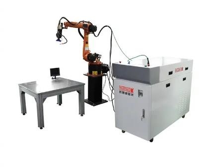 Robot światłowodowy System spawania laserowego Maszyna Ścieżka optyczna Mobilne ramię robota Szerokość impulsu 0,1-20 ms