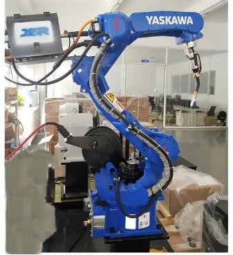 Przemysłowy system robota do spawania laserowego Yaskawa 6-osiowy robot do spawania łukowego rur AR1440