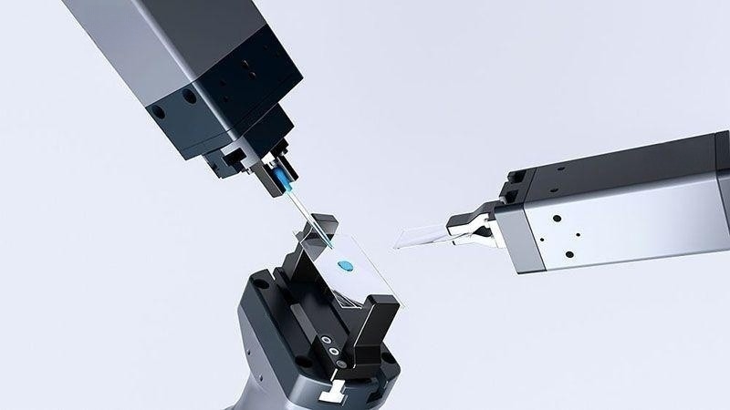 Paleta przemysłowa Chwytak ramienia robota Elektryczne ramię robota Delta Elektryczny chwytak paletyzatora do butelek