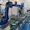 6 Aixs Yaskawa Robot Arm GP180-120 Z CNGBS Niestandardowy Ogrodzenie Bezpieczeństwa Jako Palletizing Robot