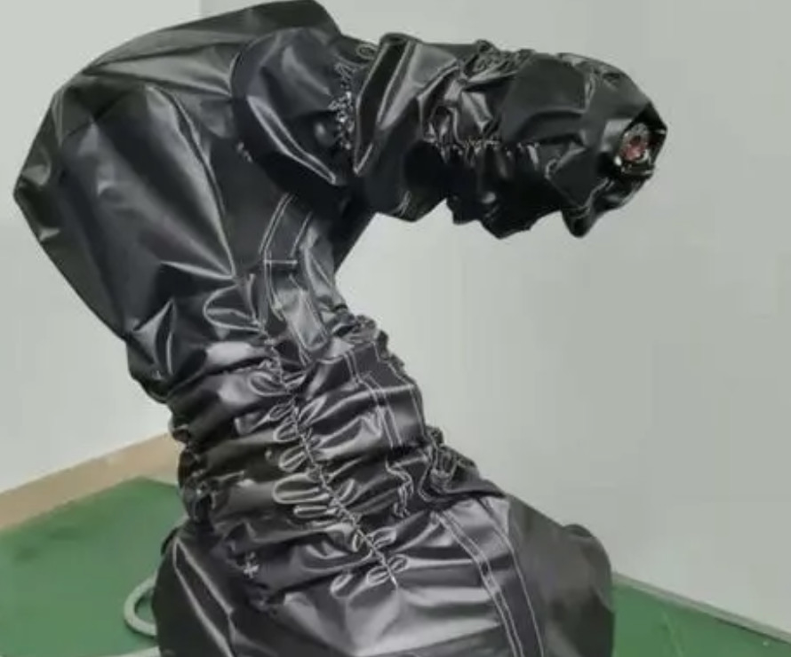 Bezwodne okładziny robotów współpracujących z wyłączeniem płynów kwasowych i żrących