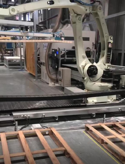 Przewodnik liniowy robota serwomotorowego AC - zainstalowany w 2 jednostkach do zastosowań przemysłowych