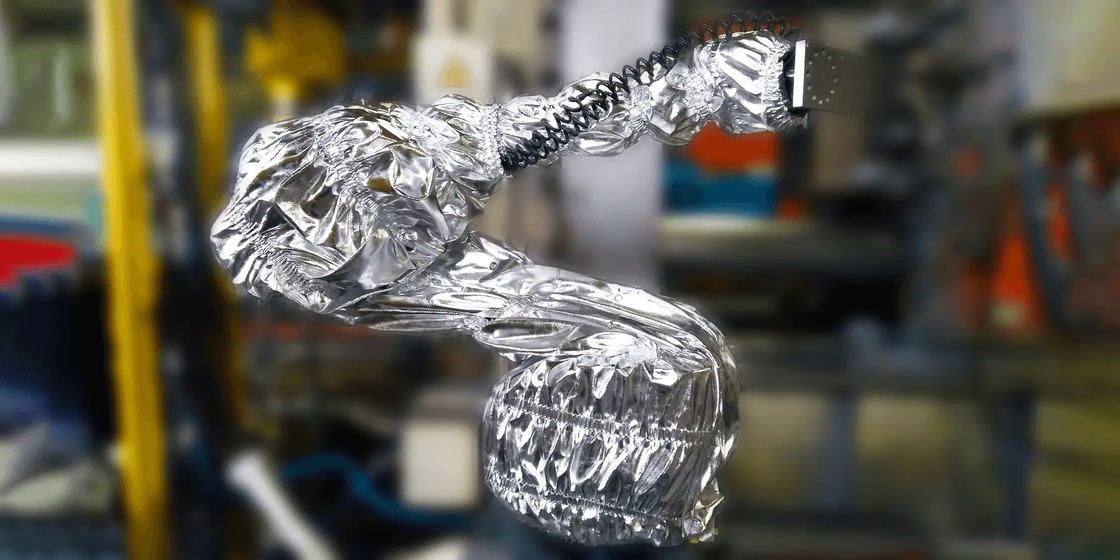 Oksfordzka tkanina PVC powłoka Robotic Armor Covers Włączając maksymalną temperaturę ogrzewania 60C