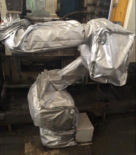 Oksfordzka tkanina PVC powłoka Robotic Armor Covers Włączając maksymalną temperaturę ogrzewania 60C