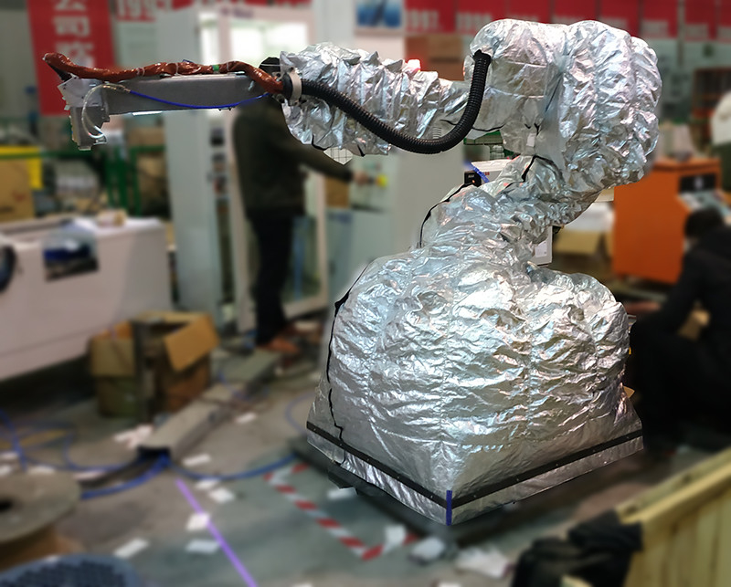 Oksfordzka tkanina PVC powłoka Robotic Armor Covers Włączając maksymalną temperaturę ogrzewania 60C