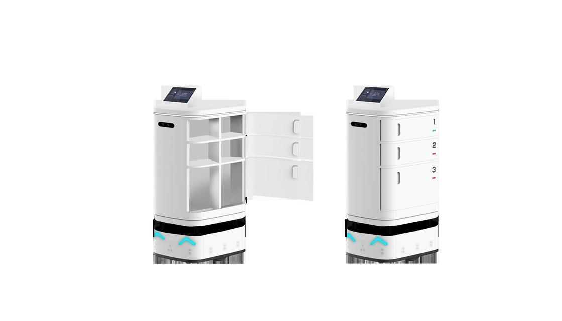 Wysoce precyzyjny autonomiczny mobilny robot o obciążeniu 50 kg i zasięgu wykrywania 0,2-10 m