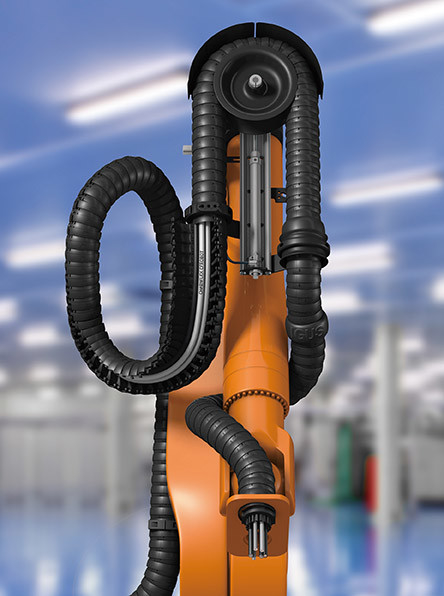 Split Type Robot Dress Pack Do spawania 48cm Wewnętrzna średnica Adaptacyjne zastosowania robota