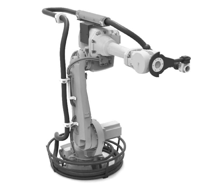 Czarny pakiet odzieży robotowej dla Bellows Model EW-01-HYUNDAI HS220 SD-50-A136